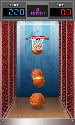 Screenshot of the application Basketball Shot - #3