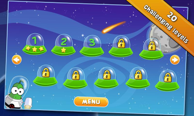 Screenshot of the application Bert In Space - #5