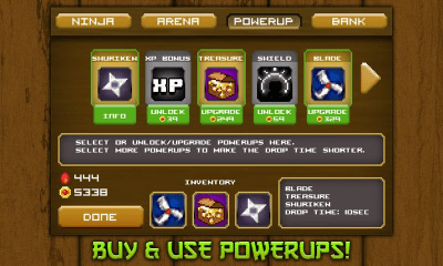 Screenshot of the application 8bit Ninja - #3