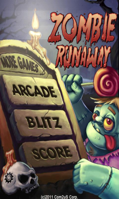 Screenshot of the application Zombie Runaway - #1