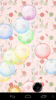 Screenshot of the application Funny Bubbles - #1