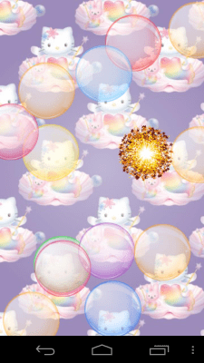 Screenshot of the application Funny Bubbles - #3