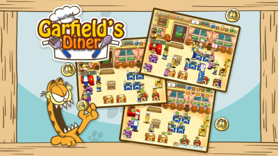 Screenshot of the application Garfields Diner - #2