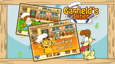 Screenshot of the application Garfields Diner - #3