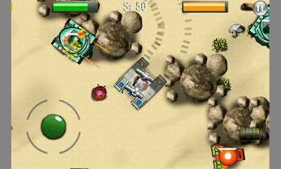 Screenshot of the application Tanks 2070 Tank Planet - #1