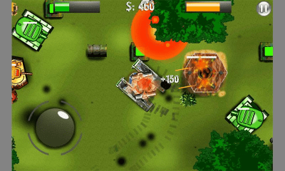 Screenshot of the application Tanks 2070 Tank Planet - #3