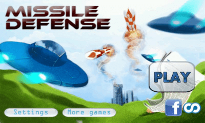 Screenshot of the application Missile defense - #1