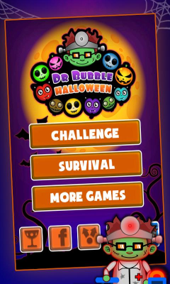 Screenshot of the application Doctor Bubble Halloween - #1