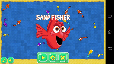 Screenshot of the application Sand Fisher - #1