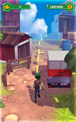 Screenshot of the application The Running Dead - #4