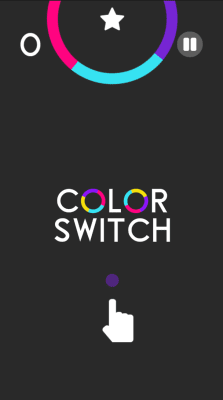 Screenshot of the application Color Switch - #1