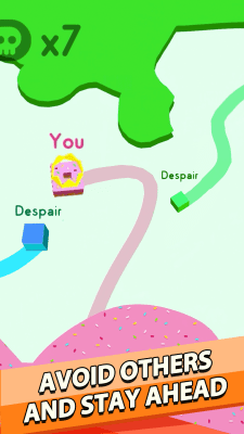 Screenshot of the application Paper.io 2 - #4