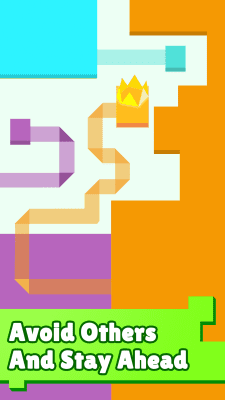 Screenshot of the application Paper.io - #5