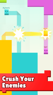 Screenshot of the application Paper.io - #6