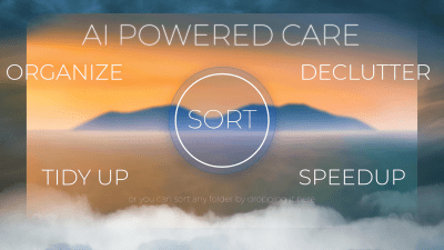 Screenshot of the application 4-Organizer Ultra: AI acceleration, cleaning, and sorting - #1