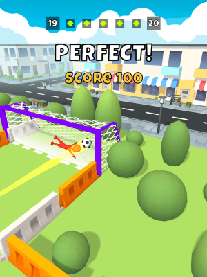 Screenshot of the application Crazy Kick! - #8