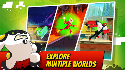 Screenshot of the application Ben 10 Alien Run - #5