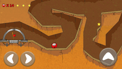 Screenshot of the application Red Ball 3: Jump for Love - #3