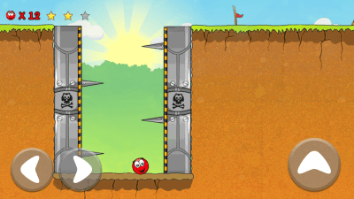 Screenshot of the application Red Ball 3: Jump for Love - #6