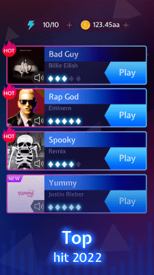 Screenshot of the application Beat Blade: Dash Dance - #6