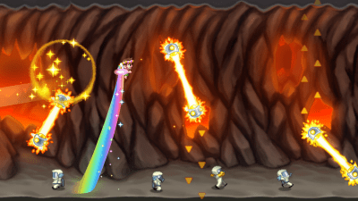 Screenshot of the application Jetpack Joyride - #3