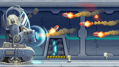 Screenshot of the application Jetpack Joyride - #5
