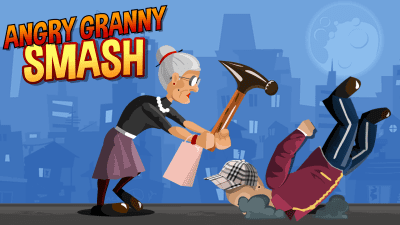 Screenshot of the application Angry Granny Smash - #1