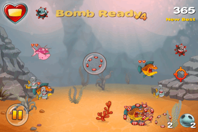Screenshot of the application Explosive Fishing - #3