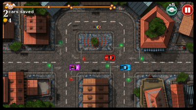 Screenshot of the application Bad Traffic - #6