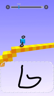 Screenshot of the application Draw Climber - #4