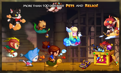 Screenshot of the application LINE WIND runner - #4