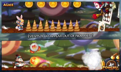 Screenshot of the application LINE WIND runner - #5