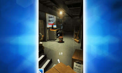 Screenshot of the application Paper Toss - #4