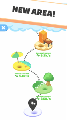 Screenshot of the application Idle Ants - #6