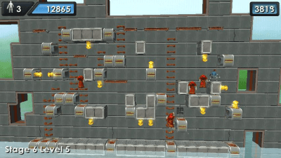 Screenshot of the application Lode Runner X - #5