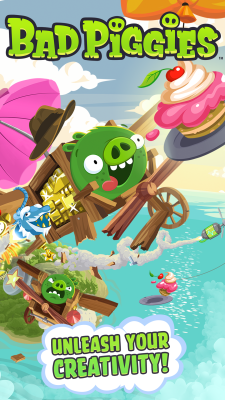 Screenshot of the application Bad Piggies HD - #1