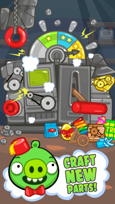 Screenshot of the application Bad Piggies HD - #3