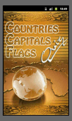 Screenshot of the application Capital Flags Country Quiz - #1