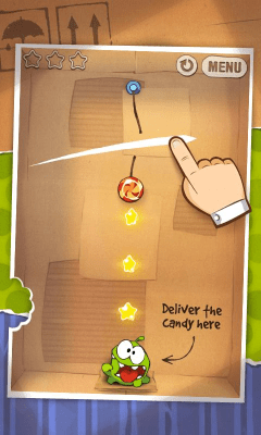 Screenshot of the application Cut the Rope - #2