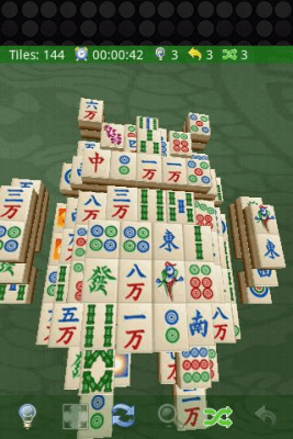 Screenshot of the application Mahjong 3D - #2