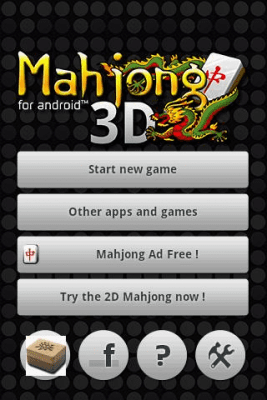 Screenshot of the application Mahjong 3D - #4