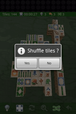 Screenshot of the application Mahjong 3D - #5