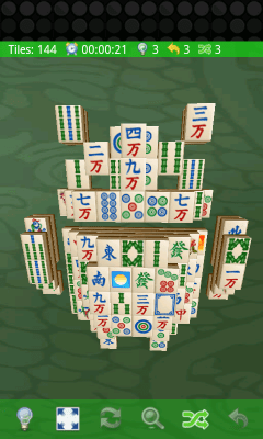 Screenshot of the application Mahjong 3D - #11