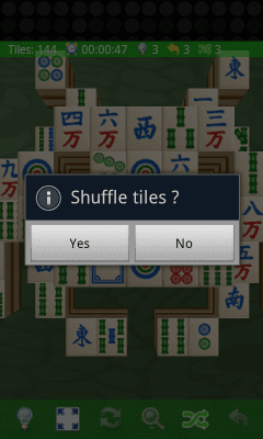 Screenshot of the application Mahjong 3D - #13