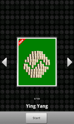 Screenshot of the application Mahjong 3D - #14