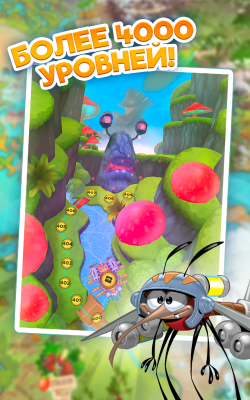 Screenshot of the application Best Fiends - #5