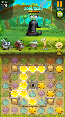 Screenshot of the application Best Fiends - #7