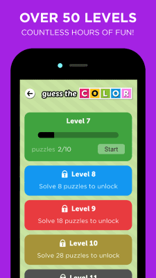 Screenshot of the application ColorMania - Guess the Color - #4