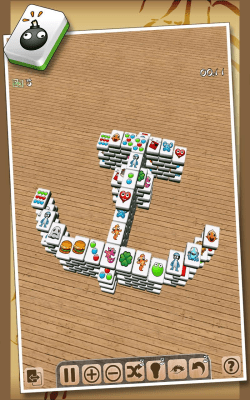 Screenshot of the application Mahjong 2 - #4