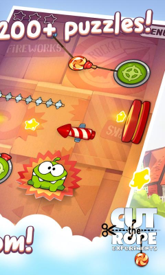 Screenshot of the application Cut the Rope: Experiments Free - #2